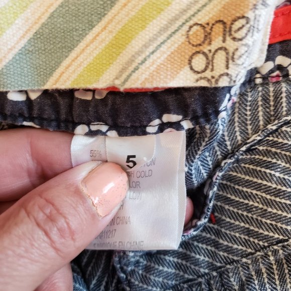 2 for 15. O'Neill striped denim shorts in Size 5 - Picture 5 of 10